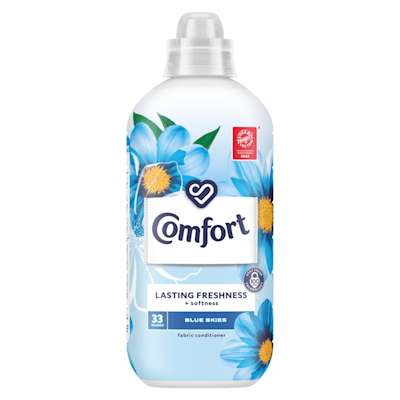 Comfort Concentrated Fabric Conditioner Blue 33 Washes 1.26 Ltr Comfort Concentrated Fabric Conditioner Blue 33 Washes 1.26 Ltr