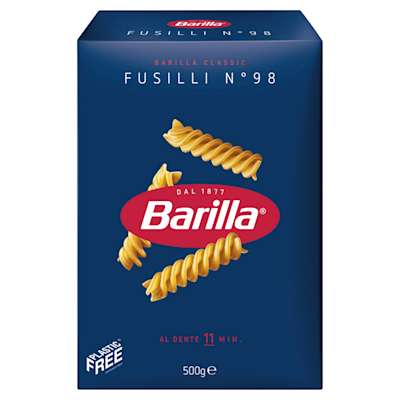 Barilla Classic Fusilli N°98 500g Barilla Classic Fusilli N°98 500g
