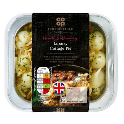 Co-op Irresistible Luxury Cottage Pie 425g Co-op Irresistible Luxury Cottage Pie 425g