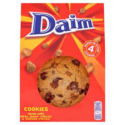 Cadbury Daim Cookie 4s Cadbury Daim Cookie 4s