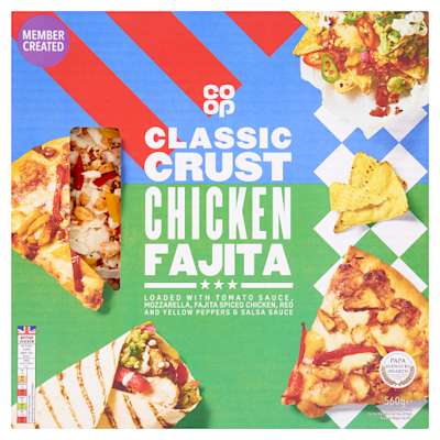 Co-op Chicken Fajita Takeaway 560g Co-op Chicken Fajita Takeaway 560g