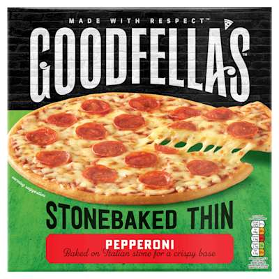 Goodfella's Stonebaked Thin Pepperoni Pizza 332g Goodfella's Stonebaked Thin Pepperoni Pizza 332g