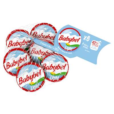Mini 6 Babybel Light Net 120g Mini 6 Babybel Light Net 120g