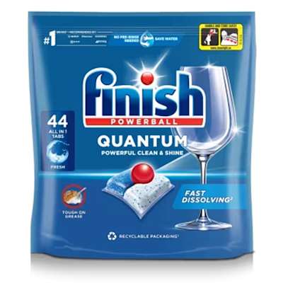 Finish Quantum All In One Dishwasher Tablets 44s Finish Quantum All In One Dishwasher Tablets 44s