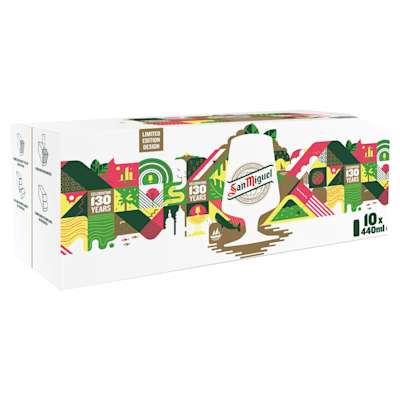 San Miguel Cans 10x440ml San Miguel Cans 10x440ml