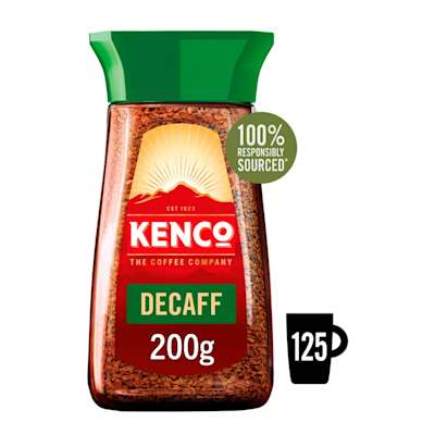 Kenco Decaffeinated Instant Coffee 200g Kenco Decaffeinated Instant Coffee 200g