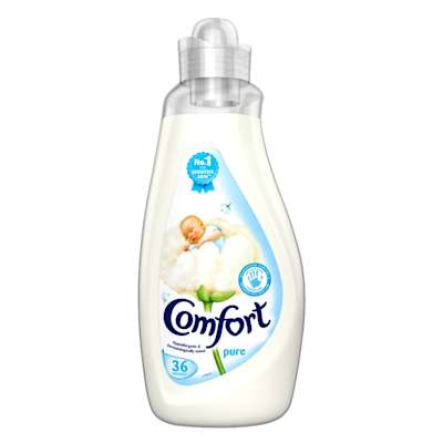 Comfort Concentrated Fabric Conditioner Pure 36 Washes 1.26ltr Comfort Concentrated Fabric Conditioner Pure 36 Washes 1.26ltr