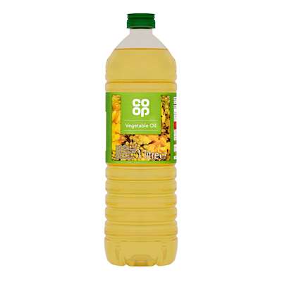 Co-op Pure Vegetable Oil 1ltr Co-op Pure Vegetable Oil 1ltr