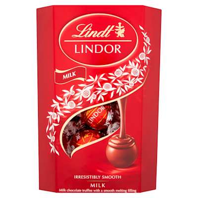 Lindt Lindor Milk Chocolate Truffles Box 200g Lindt Lindor Milk Chocolate Truffles Box 200g