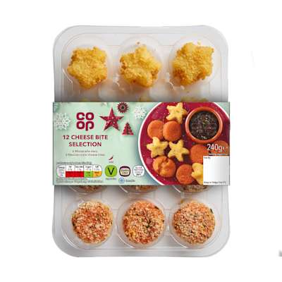 Co-op 12 Cheese Bite Selection 240g Co-op 12 Cheese Bite Selection 240g
