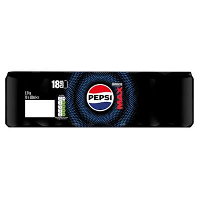 Pepsi Max 18 x 330ml Pepsi Max 18 x 330ml