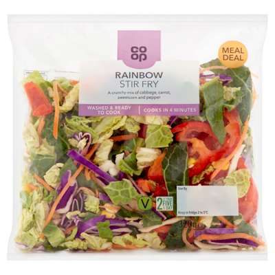 Co-op Rainbow Vegetable Stir Fry 320g Co-op Rainbow Vegetable Stir Fry 320g