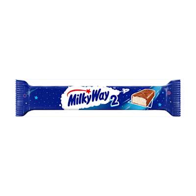 Milky Way Nougat & Milk Chocolate Snack Bar 43g Milky Way Nougat & Milk Chocolate Snack Bar 43g