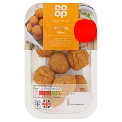 Co-op Mini Egg Bites 180g Co-op Mini Egg Bites 180g