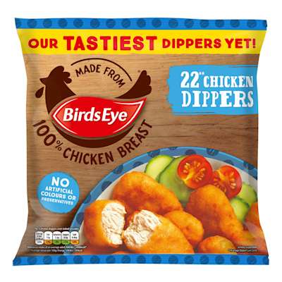 Birds Eye 22 Crispy Chicken Dippers 403g Birds Eye 22 Crispy Chicken Dippers 403g