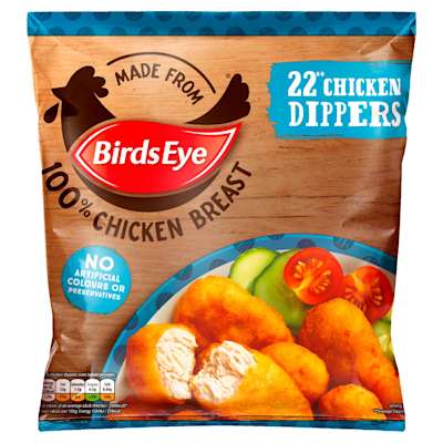 Birds Eye 22 Chicken Dippers 403g Birds Eye 22 Chicken Dippers 403g