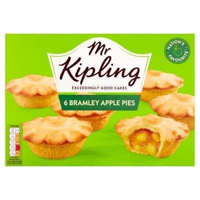 Mr Kipling Deep Filled Bramley Apple 6pk Mr Kipling Deep Filled Bramley Apple 6pk