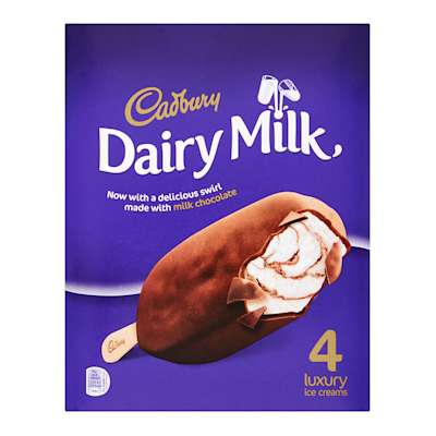 Cadbury Dairy Milk 4x100ml Cadbury Dairy Milk 4x100ml