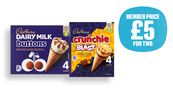 Cadbury Ice Cream 2 for £5