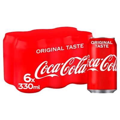 Coca Cola Original Taste 6x330ml Coca Cola Original Taste 6x330ml