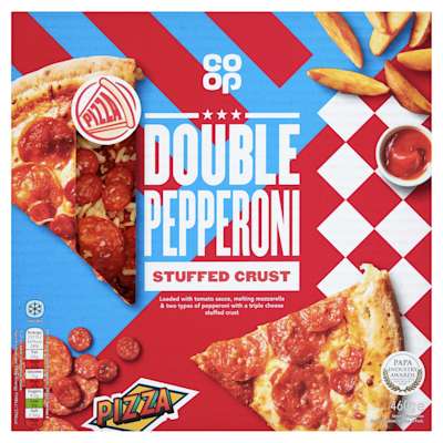 Co-op Stuffed Crust Pepperoni Pizza 460g Co-op Stuffed Crust Pepperoni Pizza 460g