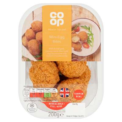 Co-op Mini Egg Bites 200g Co-op Mini Egg Bites 200g