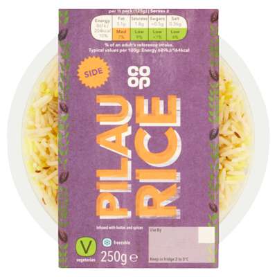 Co-op Pilau Rice 250g Co-op Pilau Rice 250g