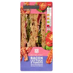 Co-op Bacon Lettuce & Tomato Sandwich 