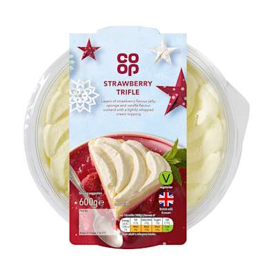 Co-op Strawberry Trifle 600g Co-op Strawberry Trifle 600g