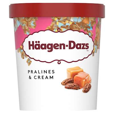 Häagen-Dazs Pralines & Cream 460ml Häagen-Dazs Pralines & Cream 460ml