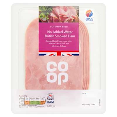 Co-op British NAW Smoked ham Co-op British NAW Smoked ham