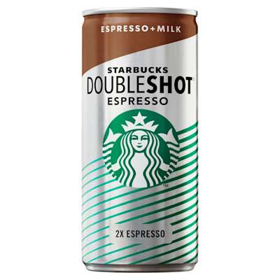 Starbucks® DoubleShot Espresso Iced Coffee 200ml Starbucks® DoubleShot Espresso Iced Coffee 200ml