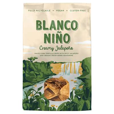 Blanco Nino Creamy Jalapeno Tortilla 170g Blanco Nino Creamy Jalapeno Tortilla 170g