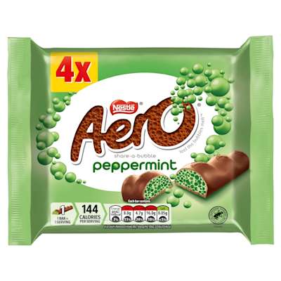 Aero Bubbly Peppermint 4pk Aero Bubbly Peppermint 4pk