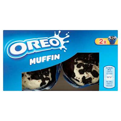 Oreo Muffin 2 x 80g Oreo Muffin 2 x 80g