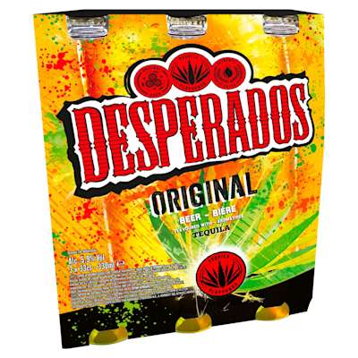 Desperados 3 x 330ml Bottles Desperados 3 x 330ml Bottles