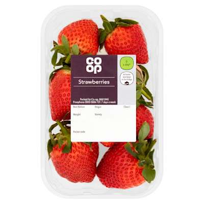 Co-op Strawberries punnet each Co-op Strawberries punnet each