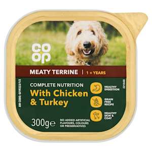 Co-op Gourmet Terrine with Tender Chicken and Turkey 300g  Co-op Gourmet Terrine with Tender Chicken and Turkey 300g