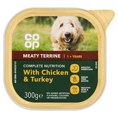 Co-op Gourmet Terrine with Tender Chicken and Turkey 300g Co-op Gourmet Terrine with Tender Chicken and Turkey 300g
