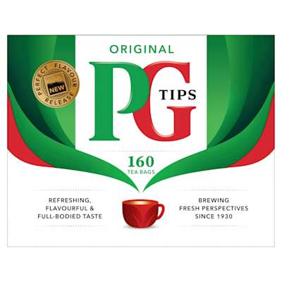 PG Tips 160 Tea Bags 464g PG Tips 160 Tea Bags 464g