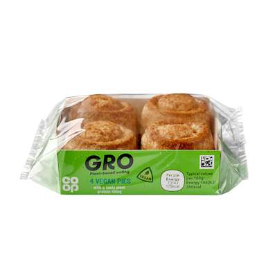 GRO 4 Vegan Pies 200g GRO 4 Vegan Pies 200g