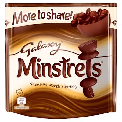 Galaxy Minstrels Large Pouch 240g Galaxy Minstrels Large Pouch 240g