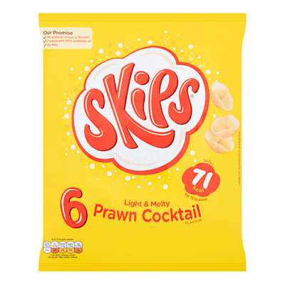 Skips Prawn Cocktail 6 Pack Skips Prawn Cocktail 6 Pack