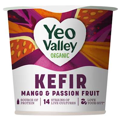 Yeo Valley Kefir Mango and Passionfruit 350g Yeo Valley Kefir Mango and Passionfruit 350g