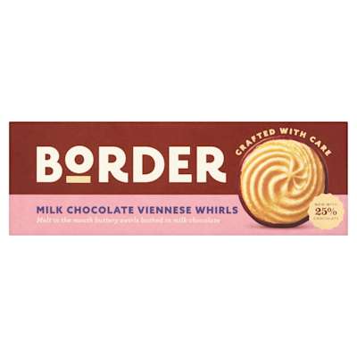 Border Biscuits Milk Chocolate Viennese Border Biscuits Milk Chocolate Viennese