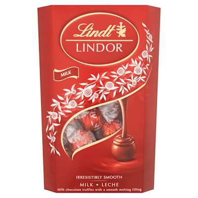 Lindt Lindor Milk Chocolate Truffles Box 337g Lindt Lindor Milk Chocolate Truffles Box 337g