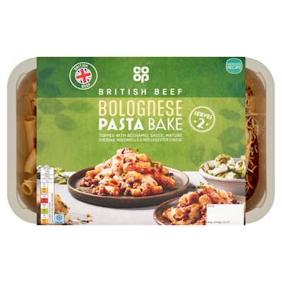 Co-op Italian Bolognese Pasta Bake 750g Co-op Italian Bolognese Pasta Bake 750g
