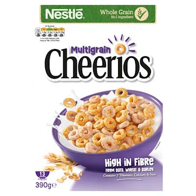 Nestle Cheerios Multigrain Cheerios 390g Nestle Cheerios Multigrain Cheerios 390g