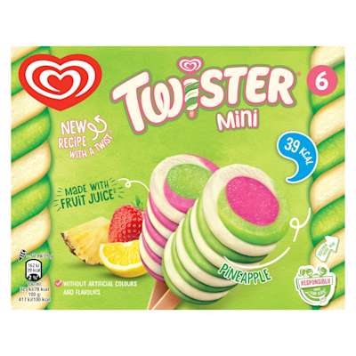 Walls Twister 6 x 50ml Walls Twister 6 x 50ml