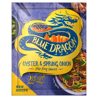 Blue Dragon Oyster & Spring Onion Stir Fry Sauce 120g Blue Dragon Oyster & Spring Onion Stir Fry Sauce 120g